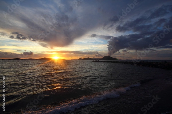 Obraz A small seaside town Turgutreis