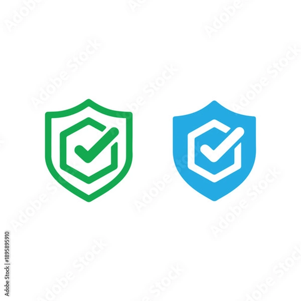 Obraz check mark icon vector