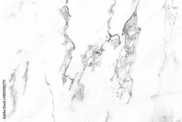 Obraz White marble texture background pattern with high resolution