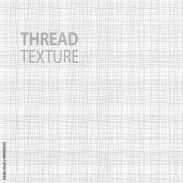 Obraz Light Thread fabric texture, vector illustration