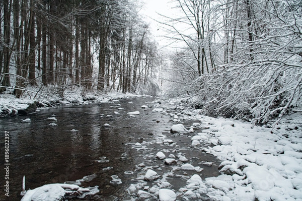 Obraz décor enneigé