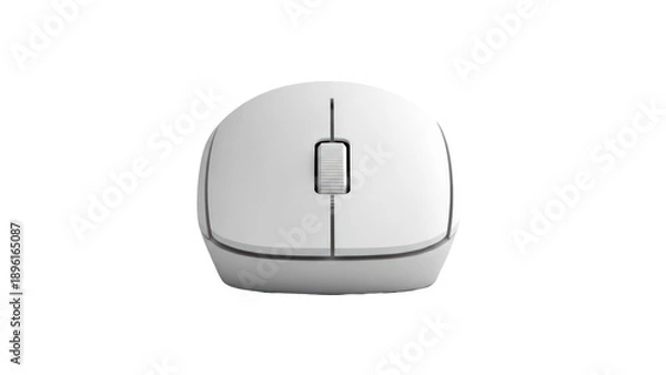 Obraz Modern computer mouse isolated on transparent background