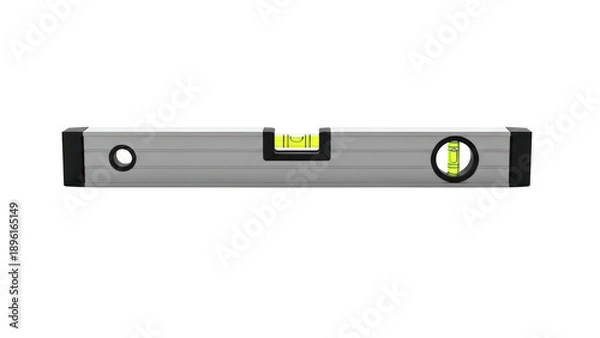 Obraz Spirit level tool isolated on transparent background