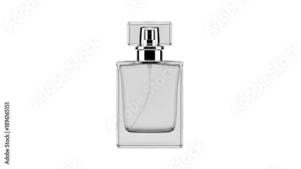 Obraz Elegant Perfume Bottle isolated on transparent background
