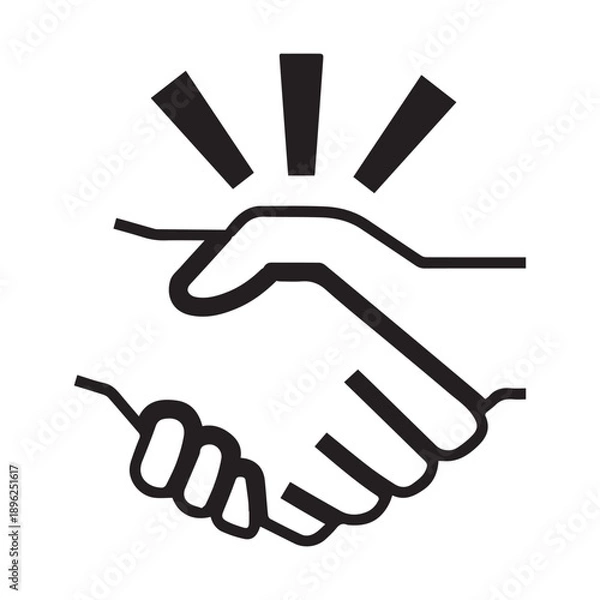 Obraz Partnership Built On Mutual Trust