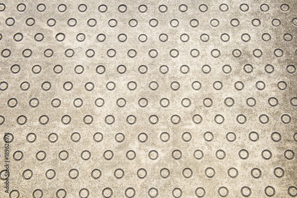 Obraz 滑り止めのついたコンクリートの道路