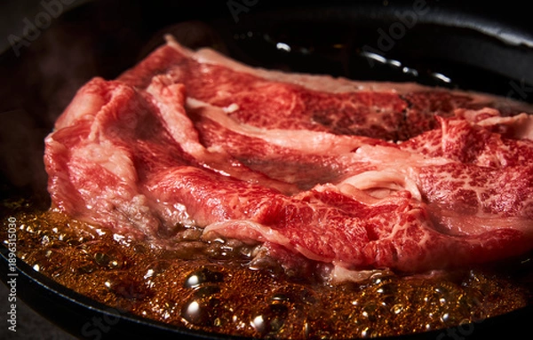 Obraz 和牛すき焼き