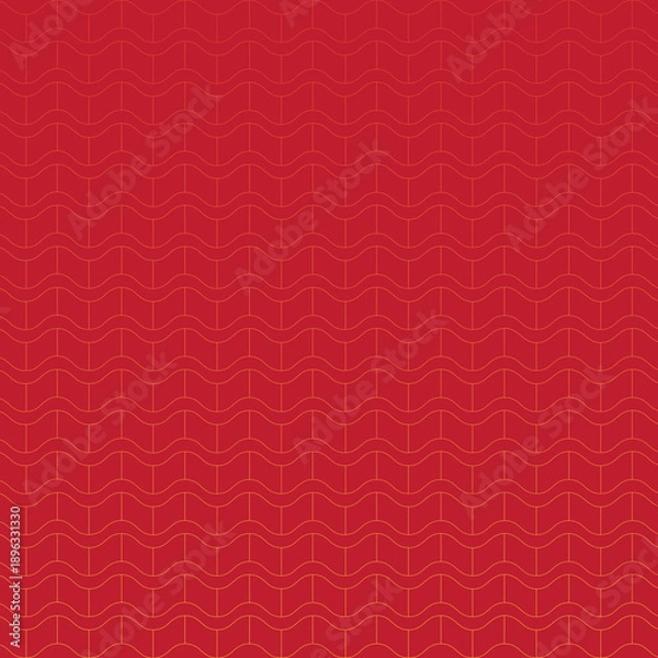 Obraz seamless pattern with red stripes
