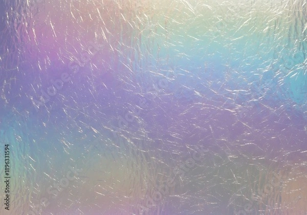 Obraz Iridescent Pastel Rainbow Texture Background with Subtle Ripples