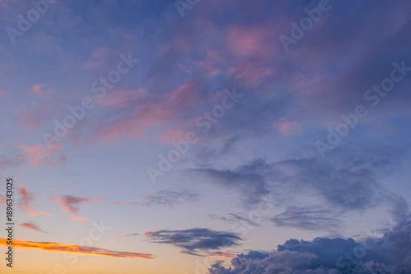 Obraz 暗い朝焼け