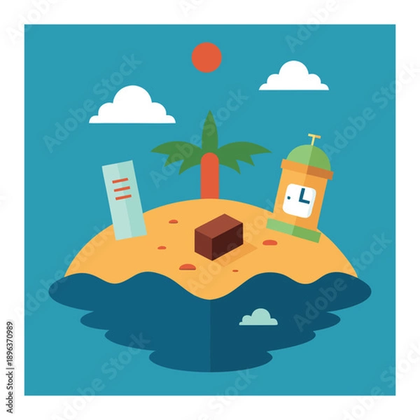 Obraz house on the beach