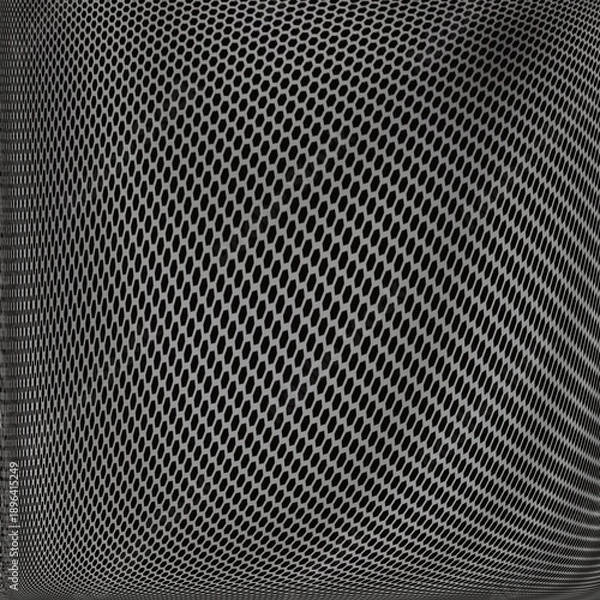 Fototapeta Abstract Honeycomb Wave Pattern