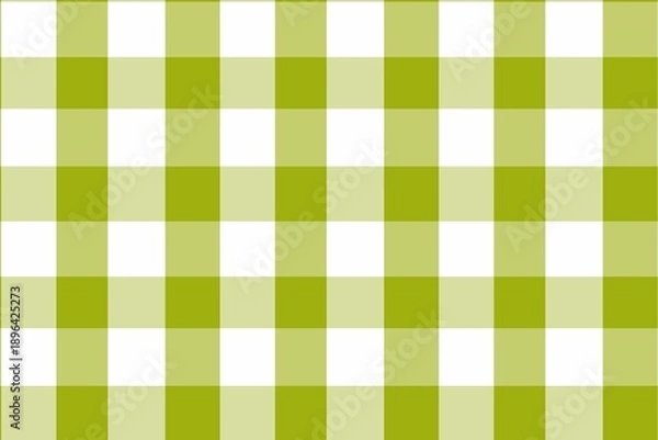 Obraz green plaid fabric pattern background illustration 