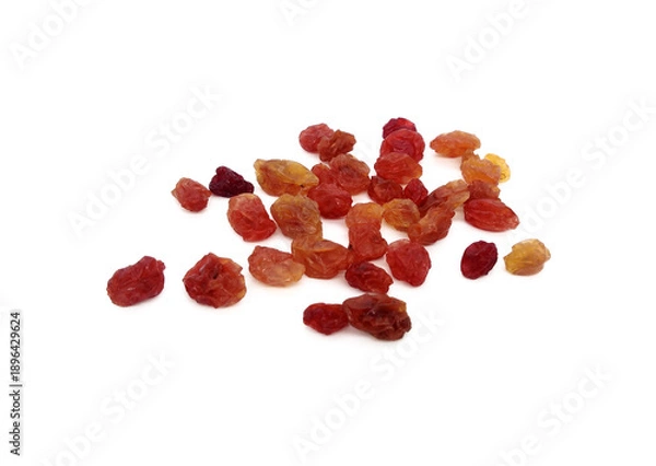 Obraz Raisin isolated on white background with clipping path. 