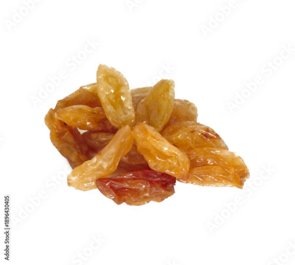 Obraz Raisin isolated on white background with clipping path. 