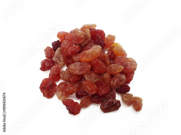 Obraz Raisin isolated on white background with clipping path. 
