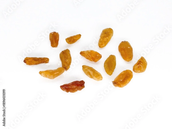 Obraz Raisin isolated on white background with clipping path. 