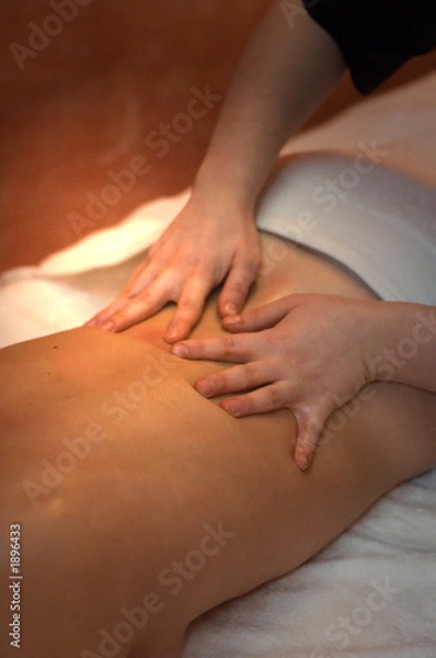 Fototapeta massage