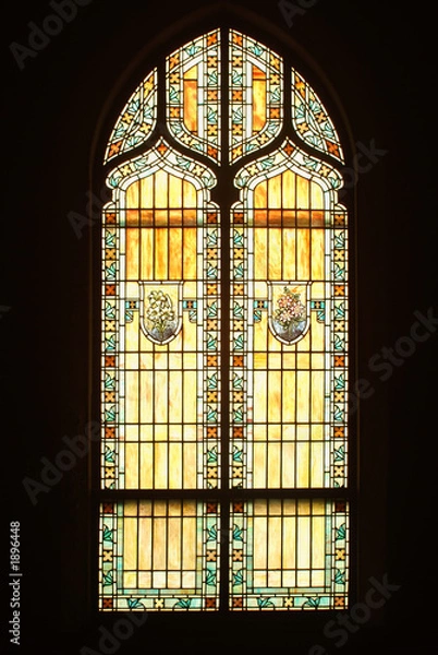Obraz stained glass window