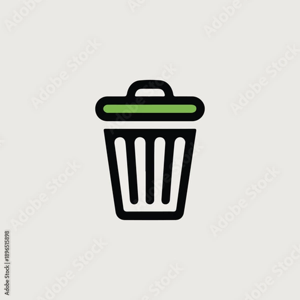 Obraz recycle bin icon