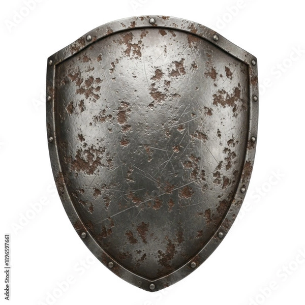 Obraz Rusty medieval shield for protection