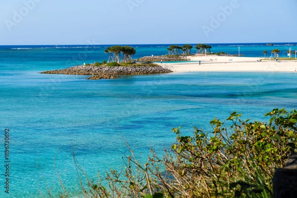 Obraz 沖縄で見つけた南国の豊かな自然と文化を感じる風景