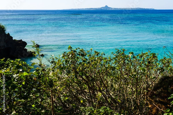 Obraz 沖縄で見つけた南国の豊かな自然と文化を感じる風景