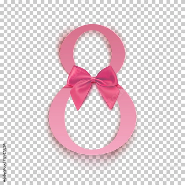 Obraz International Women's day background template.