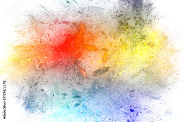 Obraz Mottled colorful background