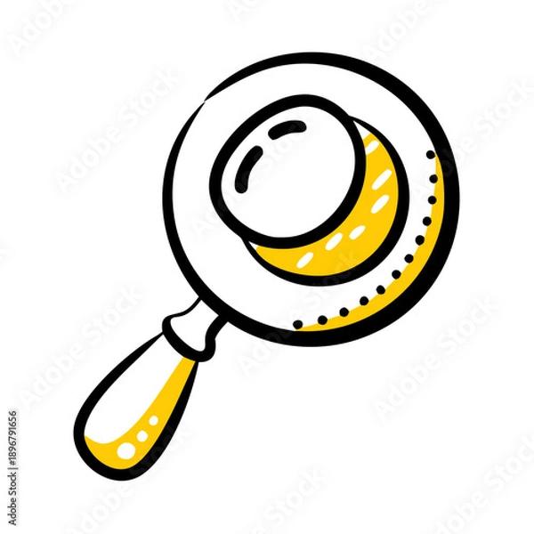 Obraz vector magnifying glass