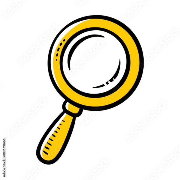 Obraz vector magnifying glass