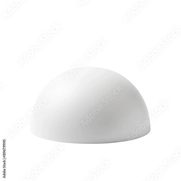Obraz white egg isolated on white