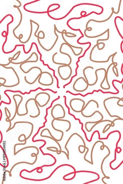 Obraz seamless pattern with flowers