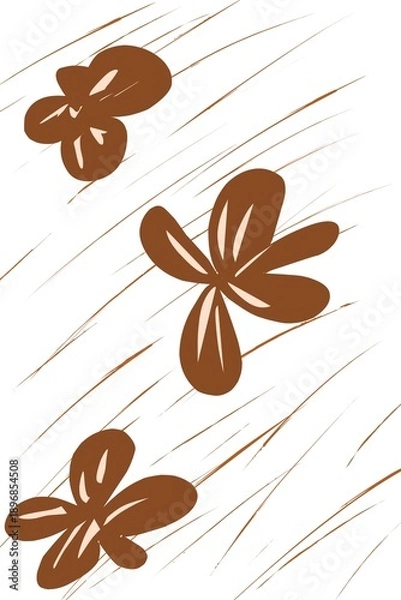 Obraz abstract floral background