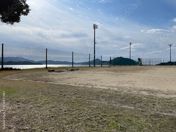 Obraz グラウンドと周辺