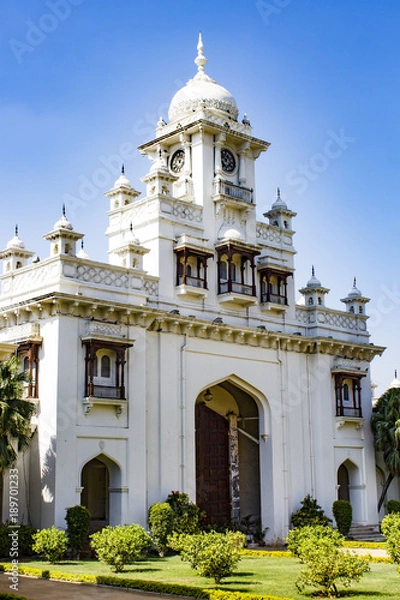 Obraz Clock Tower at the Chowmahalla Palace in Hyderabad, India