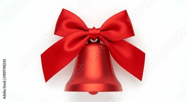 Obraz Crimson Bell's Festive Bow