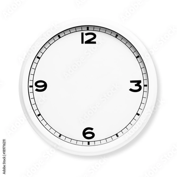 Fototapeta Clock face without the hands