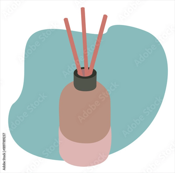 Obraz Essential oil diffuser set modern aromatherapy, aromatherapy diffuser,