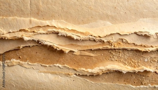Fototapeta Abstract Torn Paper Texture Background.