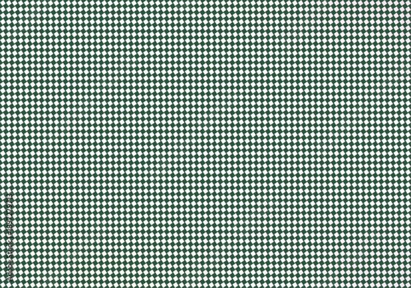Obraz Dark Green and White Diamond Pattern Background