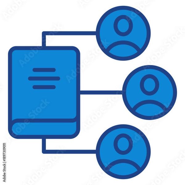 Obraz Library Community Icon For Design Elements