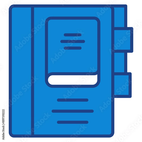 Obraz Book Category Icon For Design Elements