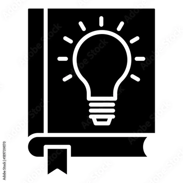 Obraz Book Wisdom Icon For Design Elements