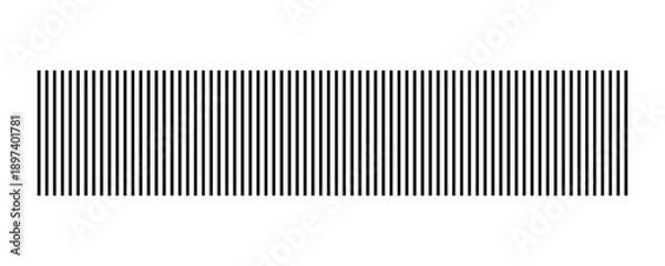 Obraz Abstract Minimalist Black and White Vertical Stripe Pattern Background Texture