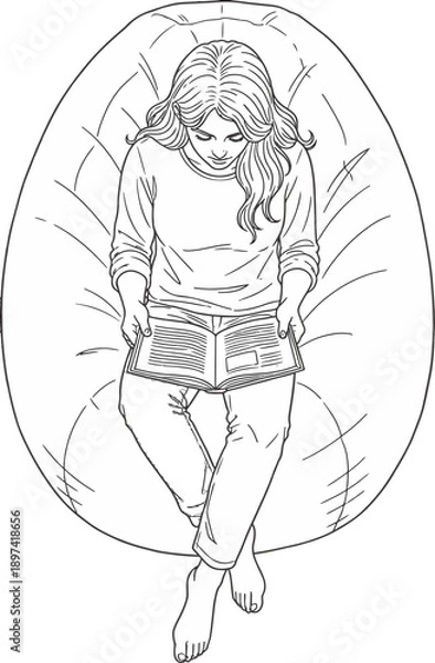 Obraz Cozy Reading Time