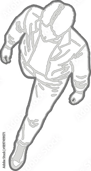 Obraz Abstract River Network