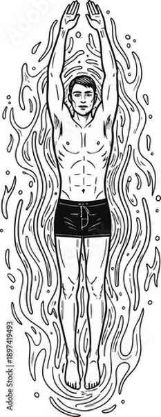 Obraz Ascension in Flames