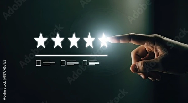 Obraz Hand interacting with glowing sound wave and equalizer interface