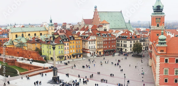 Obraz Warsaw old town